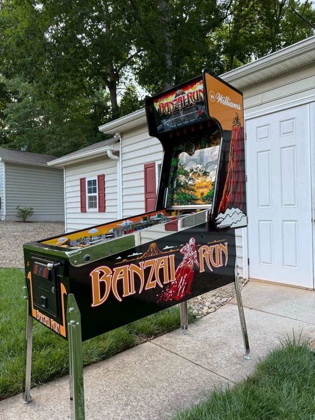 Classic pinball restoration