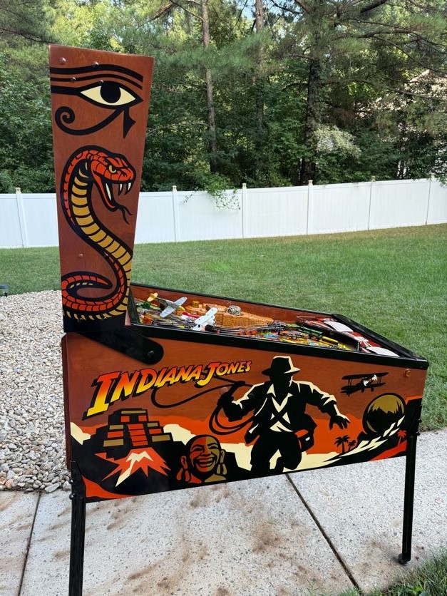 Restored pinball machine