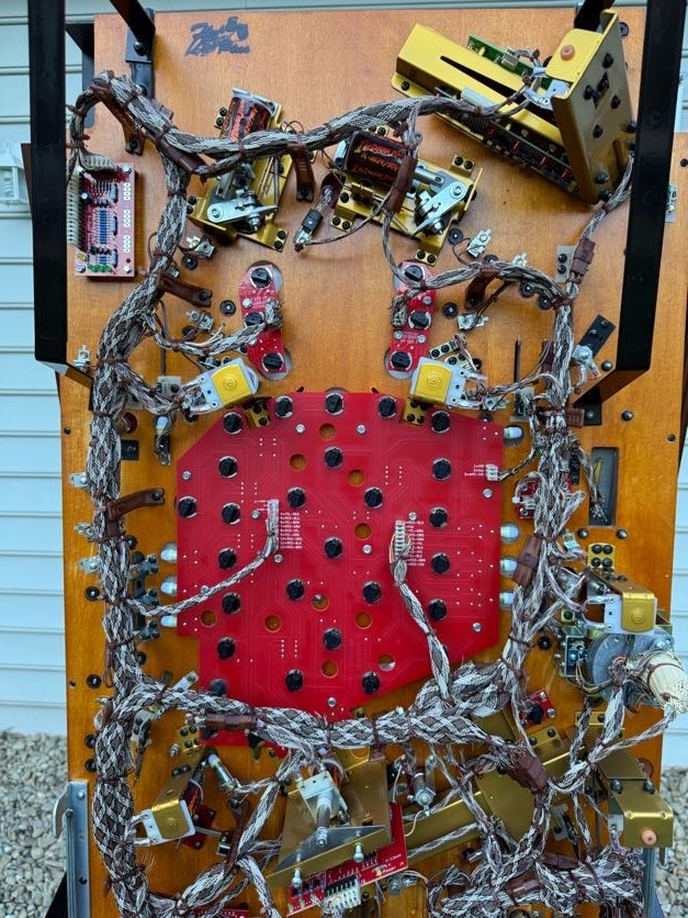 Custom pinball cabinet restoration